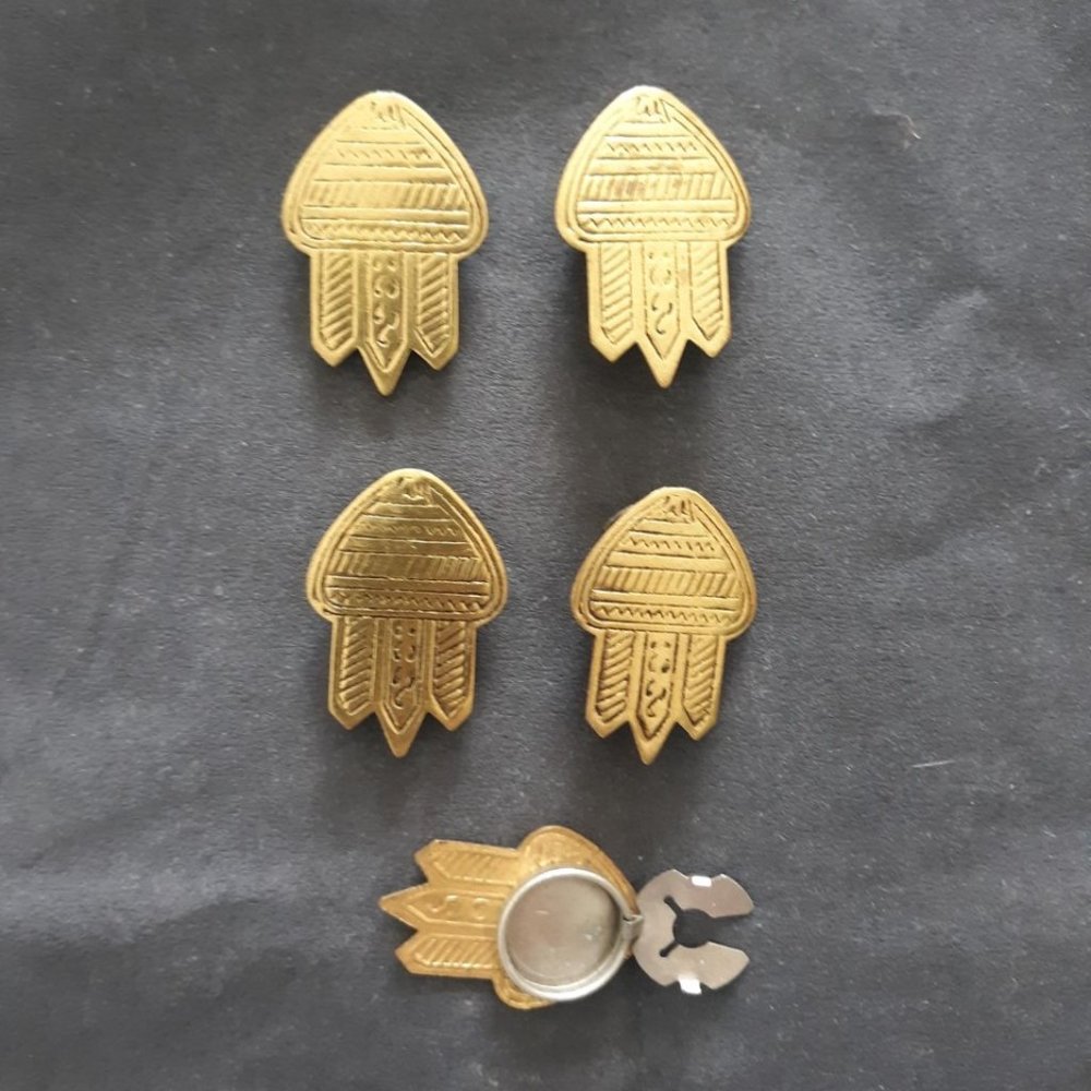 Brass Button Covers - A Unique Accessory